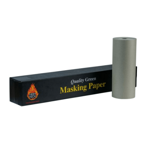 High Teck 18 in x 750 ft Green Masking Paper, 28 lb Basis Weight