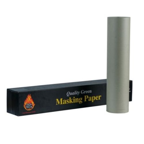 High Teck 36 in x 500 ft Green Masking Paper, 35 Lb Basis Weight -MP150G-36---Eagle National Supply