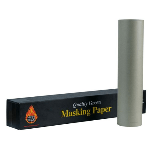 High Teck 36 in x 750 ft Green Masking Paper, 28 lb Basis Weight
