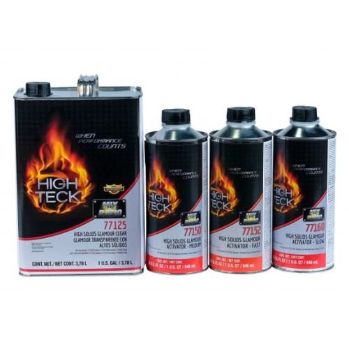 High Teck 77125 2:1 High Solids Glamour Clear Coat, Gallon