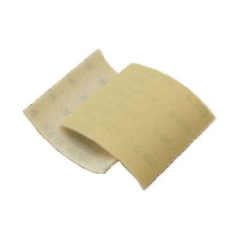 Mirka Goldflex-Soft 320 Grit 4.5 x 5 in Hand Sanding Pads, Roll of 200