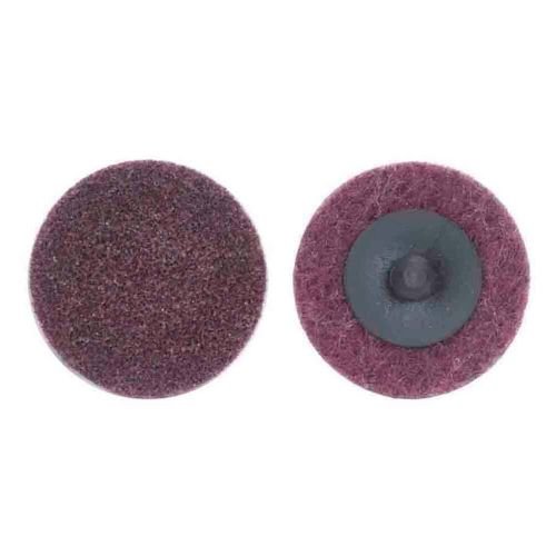 Norton 3 Inch Medium Grit Quick Change Sanding Discs, 25 pcs