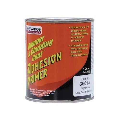 Polyvance Bumper & Cladding Coat™ 3601-4 Light Gray Adhesion Primer, 1 Quart -3601-4---Eagle National Supply