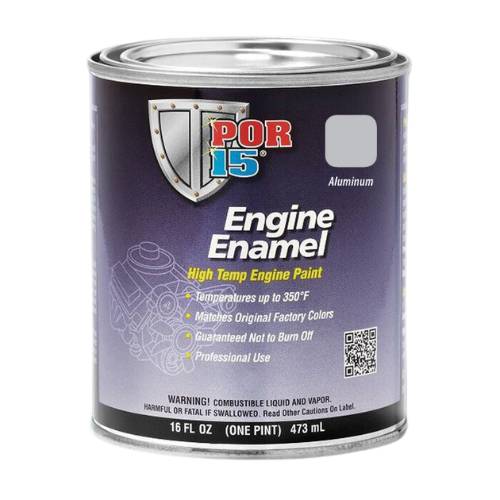 POR-15 42008 Pint Aluminum High Temp Engine Enamel