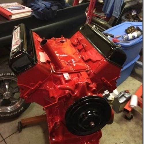 POR-15 42098 Pint Classic Ford Red High Temp Engine Enamel