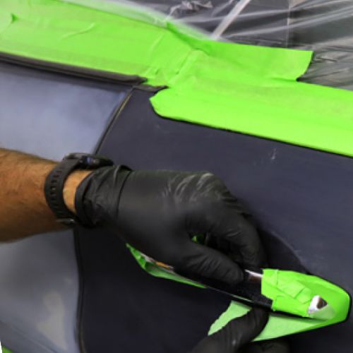 Q1 36 mm (1.5") High Performance Green Masking Tape, Case of 24