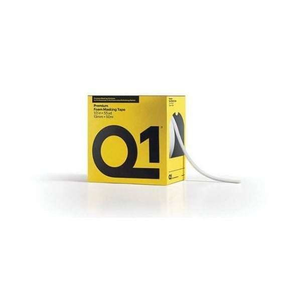 Q1® SE01 Premium Foam Masking Tape Roll, 13 mm x 50 m L