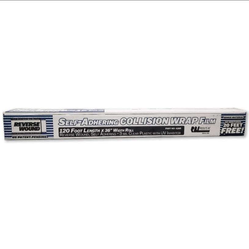 RBL 36" x 120 ft Reverse Wound Collision Wrap