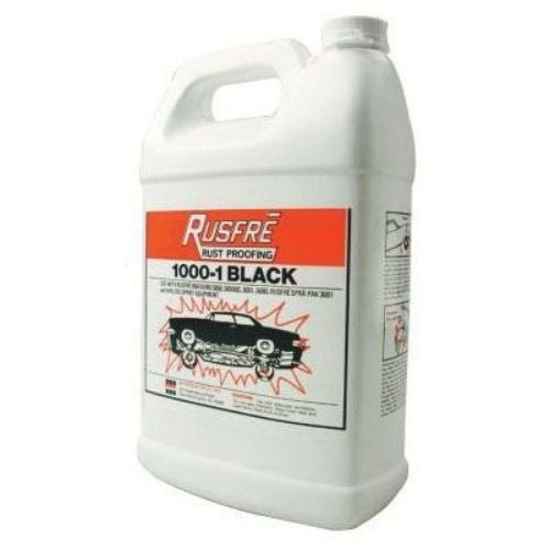 Rusfre 10001B AllPurpose Innerpanel Rustproofing, 1 Gal Black