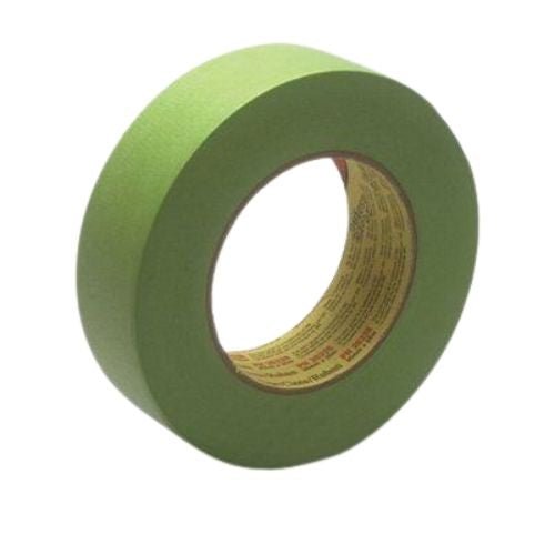 3M 26334 0.75" (18 mm) Green Automotive Masking Tape, Case of 48