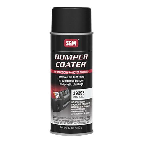 SEM® 39293 Honda Black Flexible Bumper Coater, 16 oz Aerosol Can -39293---Eagle National Supply