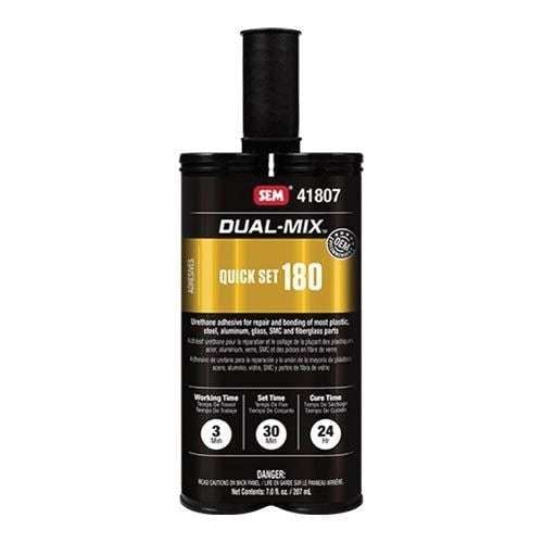 SEM Dual-Mix 41807 Quick Set 180 3 min Urethane Adhesive, 7 oz