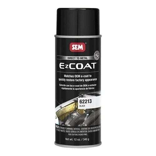 SEM® EZ Coat™ 62213 Direct-To-Metal Black E Coating, 16 oz Aerosol