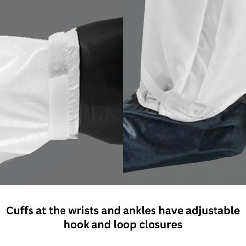 Shoot Suit Large Black Reusable Paint Suit with Hood