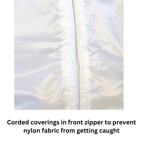 Shoot Suit Large White Reusable Paint Suit with Hood