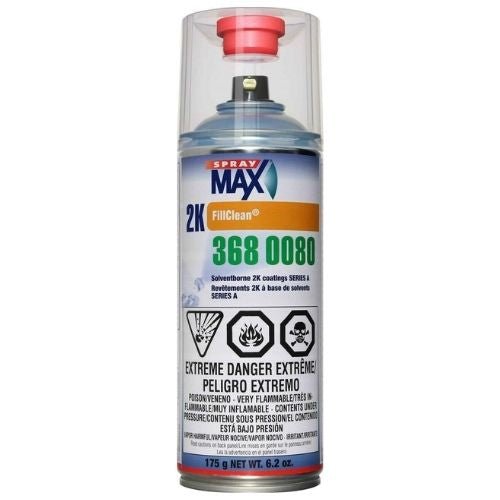 SprayMax 3680080 Empty Aerosol Can for 2K Single Stage Paints