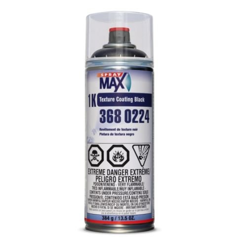 SprayMax® 3680224 1K Black Texture Coating, 13.5 oz
