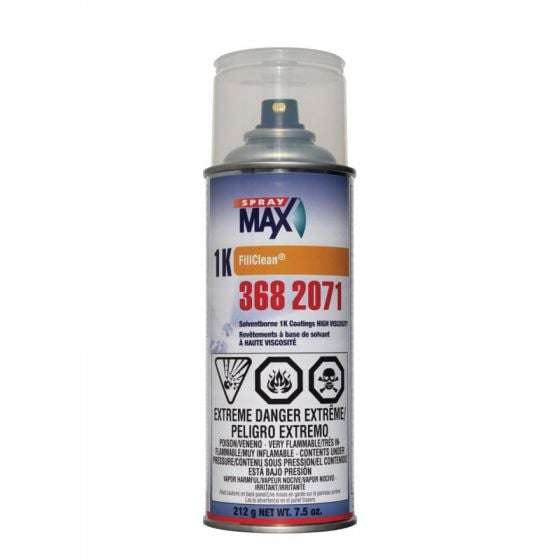 SprayMax 3682071 6 Pk Empty Aerosol Cans for 1K Basecoats