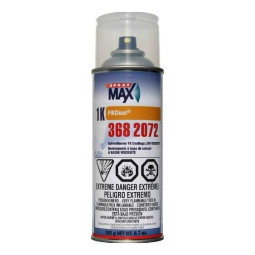 SprayMax® 3682072 6 Pk Empty Aerosol Cans for 1K Basecoats