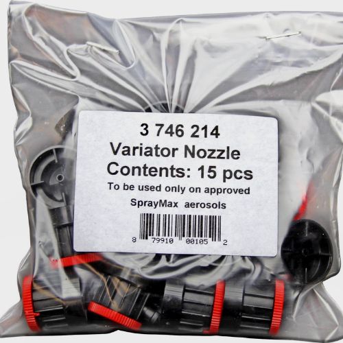 SprayMax 3746214 Adjustable Nozzle for Spray Cans, 15 pk