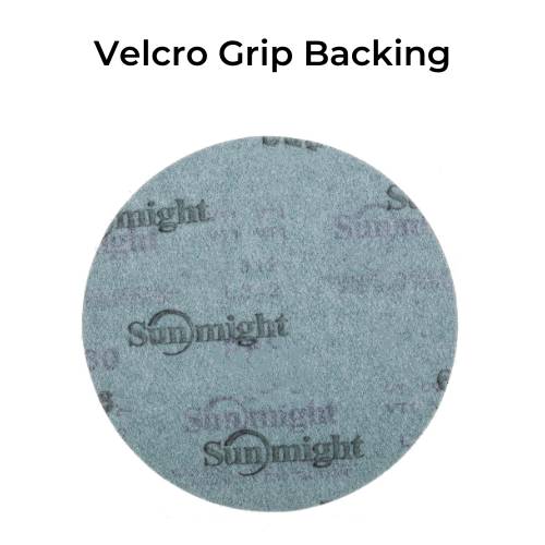 Sunmight 6 Inch 180 Grit Green Film Grip Sanding Disc, 50 pk