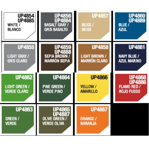 U-POL RAPTOR Light Green Color Tint Pouch for 1 Liter Bottle