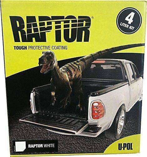 U-POL® RAPTOR® UP4807 National Rule Raptor Kit, 1 gal, White ---Eagle National Supply