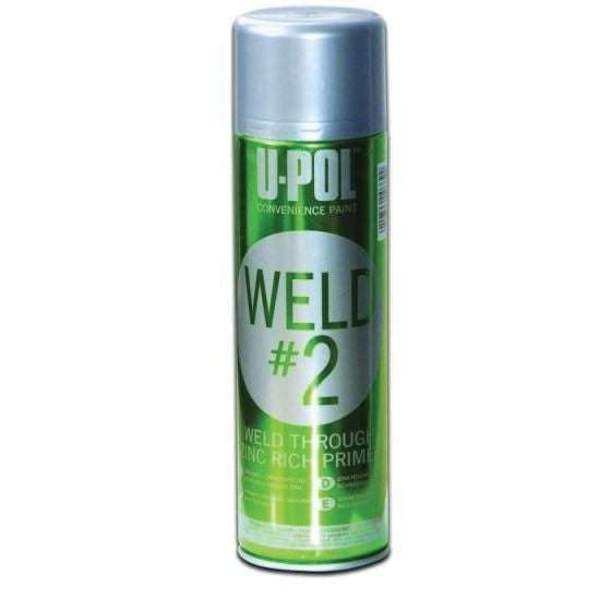 U-POL® 0789 WELD#2 Zinc Weld-Through Primer, 15 oz Aerosol