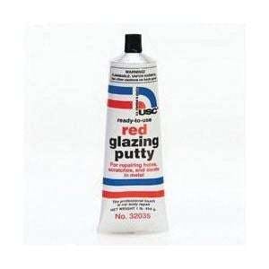 USC® 32035 Red Glazing Putty, 1 lb Tube ---Eagle National Supply