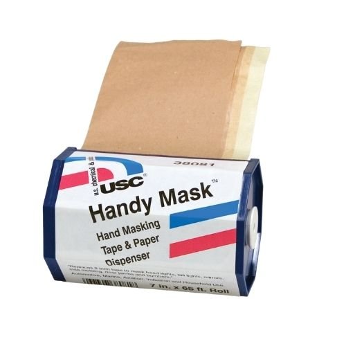 USC® Handy Mask 38082 7 in Hand Masking Tape and Paper Roll -38082---Eagle National Supply