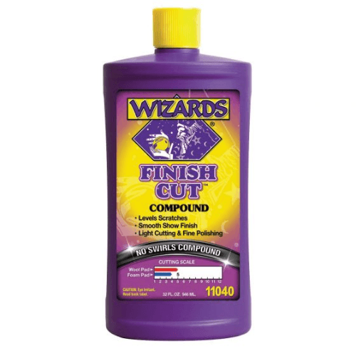 WIZARDS® FINISH CUT 11040 One Step Compound, 32 oz -11040---Eagle National Supply
