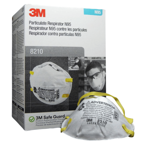 3M 46457 N95 Particulate Respirator 8210, Box of 20 - 46457 - Eagle National Supply