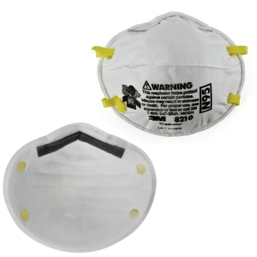 3M 46457 N95 Particulate Respirator 8210, Box of 20 - 46457 - Eagle National Supply