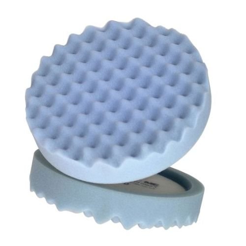 3M Perfect-It 05733 8" Blue Hookit Foam Ultrafine Polish Pad
