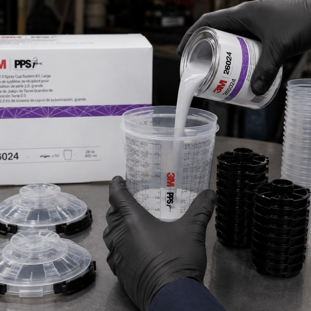 3M™ PPS™ 2.0 28 oz Large Lid and Liner Kit, 26024, 200 Micron Filter