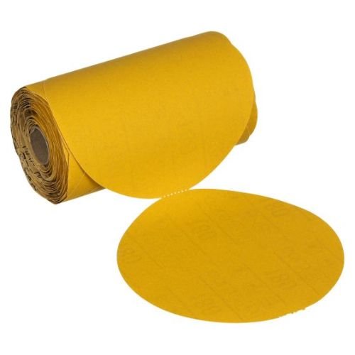 3M™ Stikit™ 6 in Gold Abrasive Disc Roll, No Hole | 100 per Roll