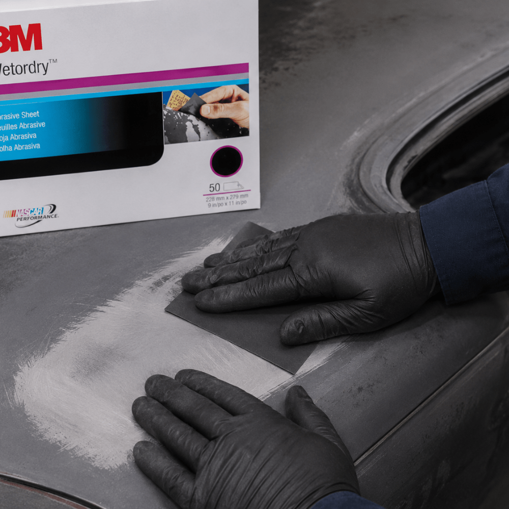 3M Wetordry 02038 400 Grit Abrasive Sheeting | 9"x11" | Case of 50