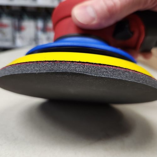 6 Inch 2000 Grit Foam Sanding Disc with Velcro, 15 pk, High Teck - DAF62000 - Eagle National Supply