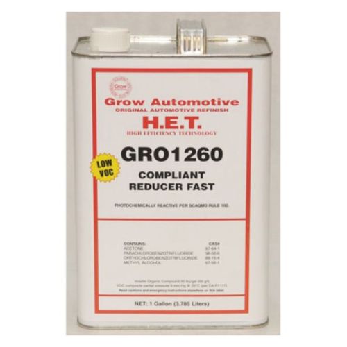 Grow Automotive 1260 Fast Dry Low VOC Urethane Reducer, Gal
