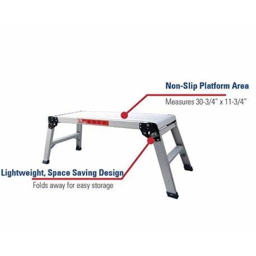 ATD 10325 Heavy-Duty Folding Aluminum Work Platform
