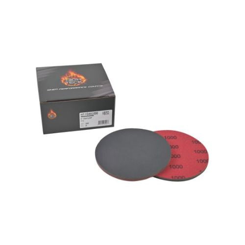 High Teck 6" Foam Sanding Disc 10 Pack | 1000–3000 Grit