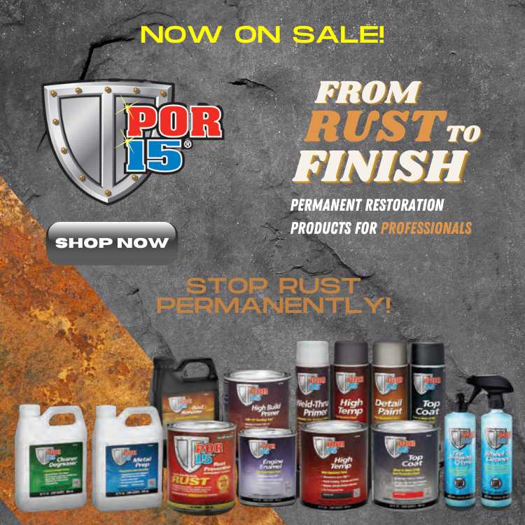 POR-15 Rust Preventive Paint products to stop rust permanently
