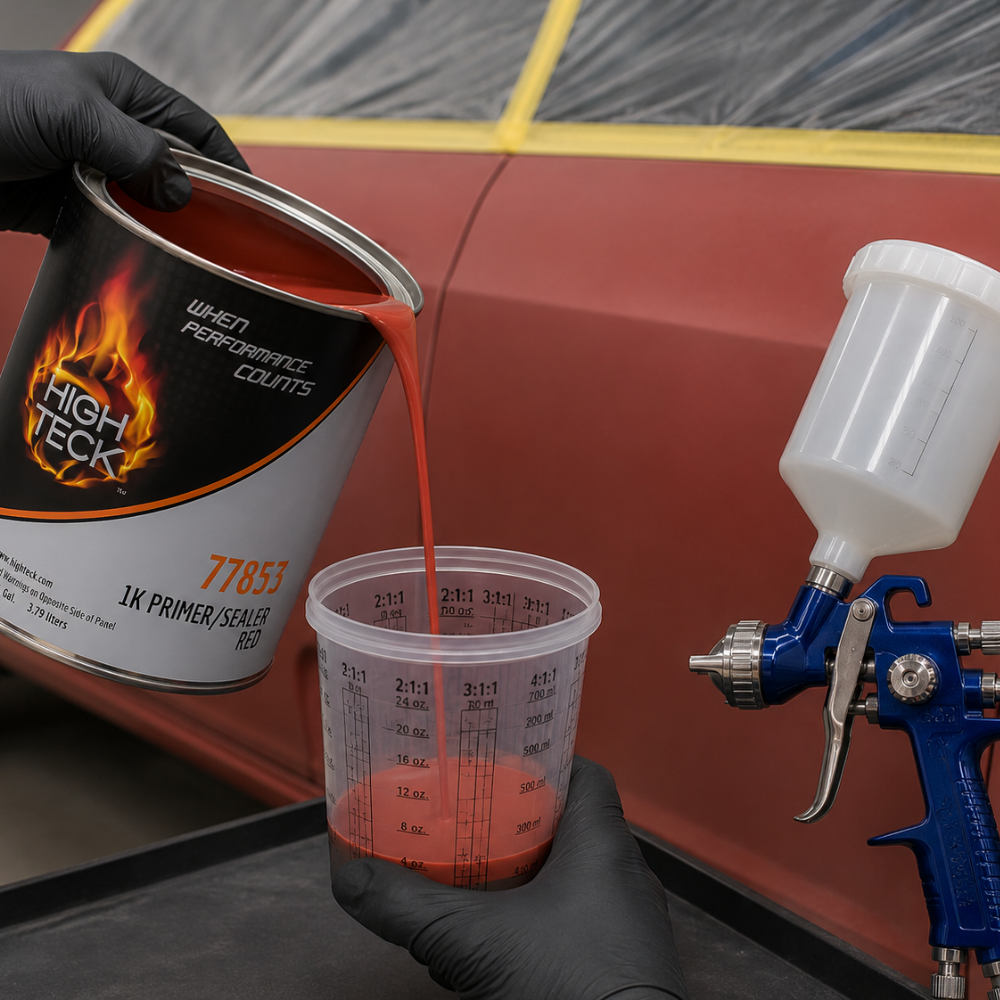 High Teck 77853 Red 1K Primer/Sealer, Gallon