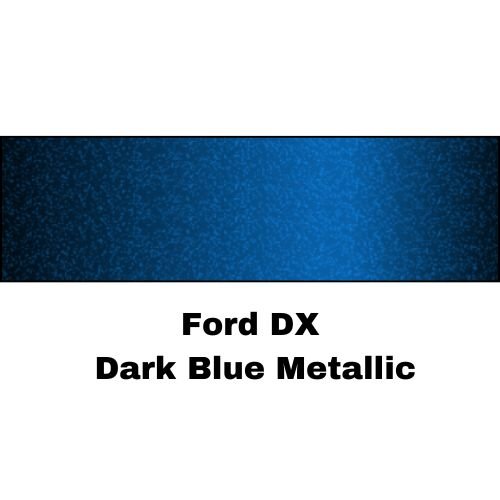 Metallic Dark Blue Car Paint
