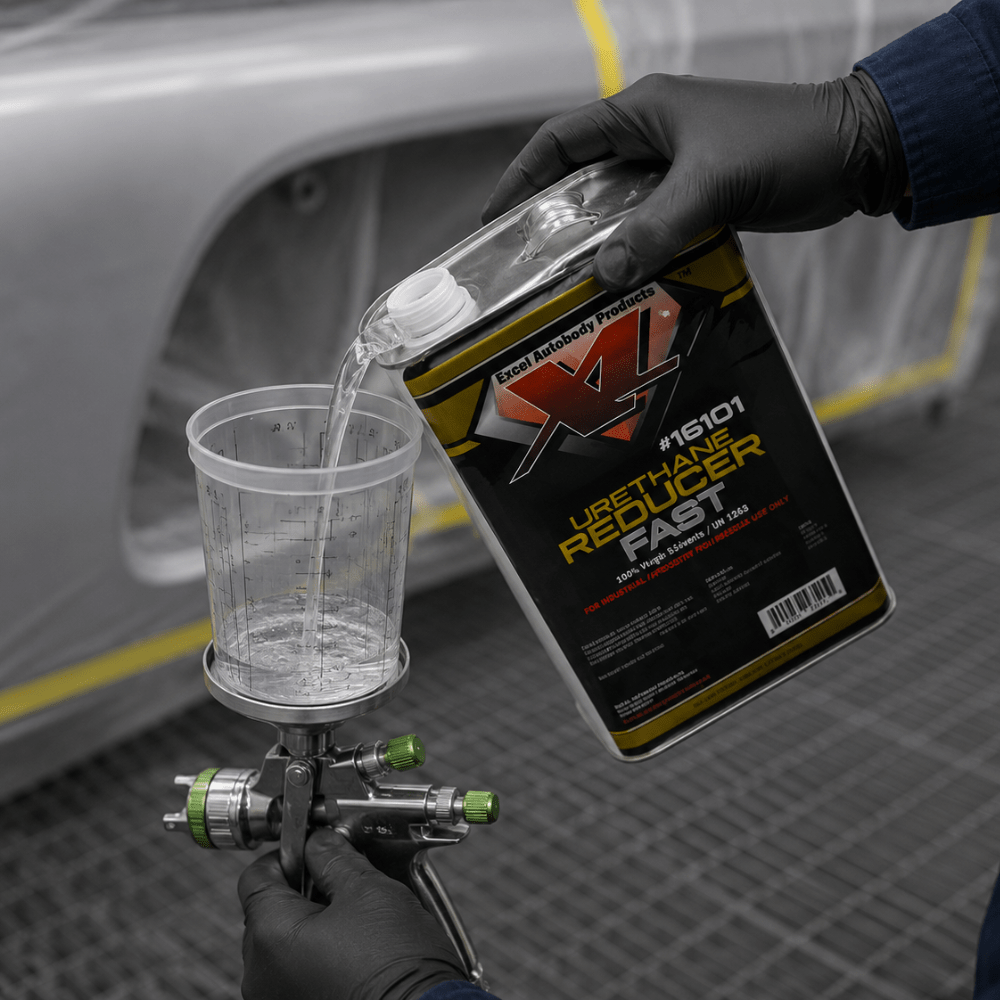 Excel 16101 Urethane Reducer, Gallon, Fast Temp