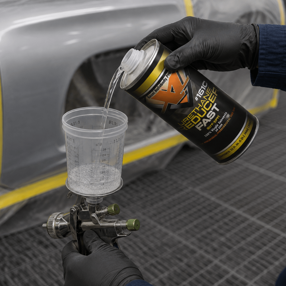 Excel 16104 Urethane Reducer, Quart, Fast Temp