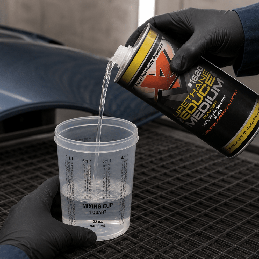 Excel 16204 Urethane Reducer, Quart, Medium Temp