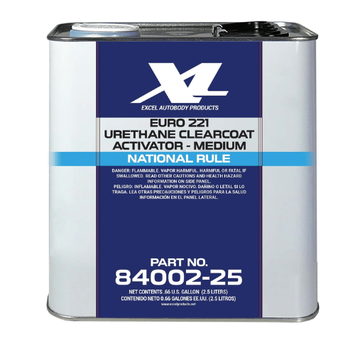 Excel 84002 Medium Activator for 84000 Clearcoat, 2.5 Liter