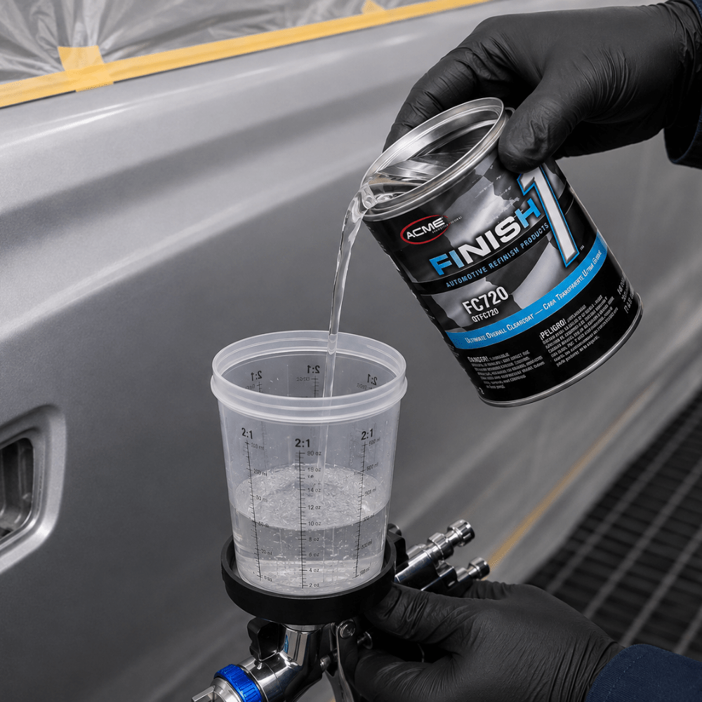 Finish 1 Acme FC720 Ultimate Overall Clearcoat, Quart