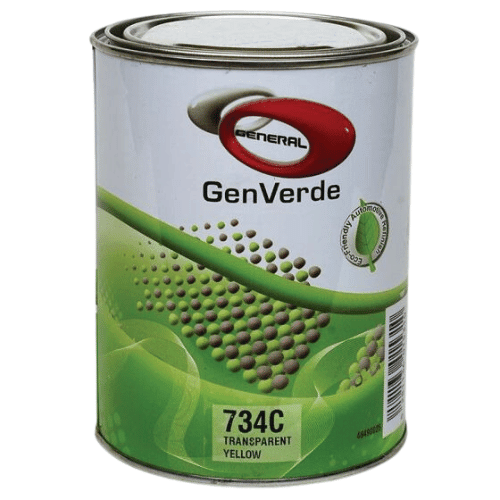 GenVerde 734C Transparent Yellow Basecoat Toner I 1 Liter